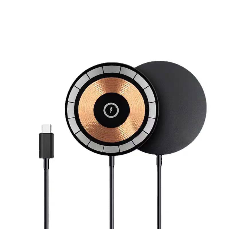 15W Magnetic Qi Wireless Charger – Fast Charging Pad for iPhone 12/13/14/15/16 Series