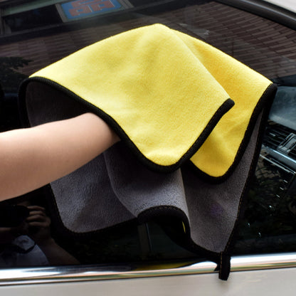 Dual-Sided Two-Color Car Wash Towel – Ultra-Absorbent, Reusable Cleaning Cloth