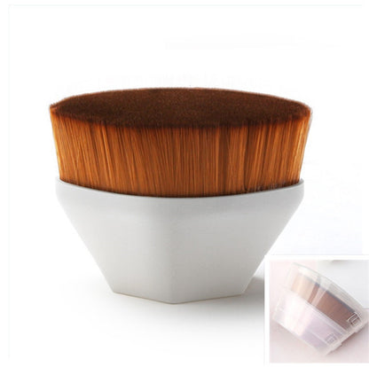 Flat Foundation & BB Cream Makeup Brush – Soft Loose Powder Applicator
