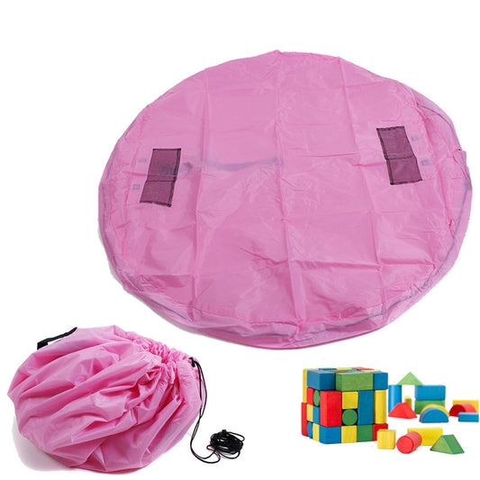 Extra Large Outdoor Picnic & Play Mat – Foldable Blanket with Quick Storage Drawstring Bag for Baby Toys & Travel