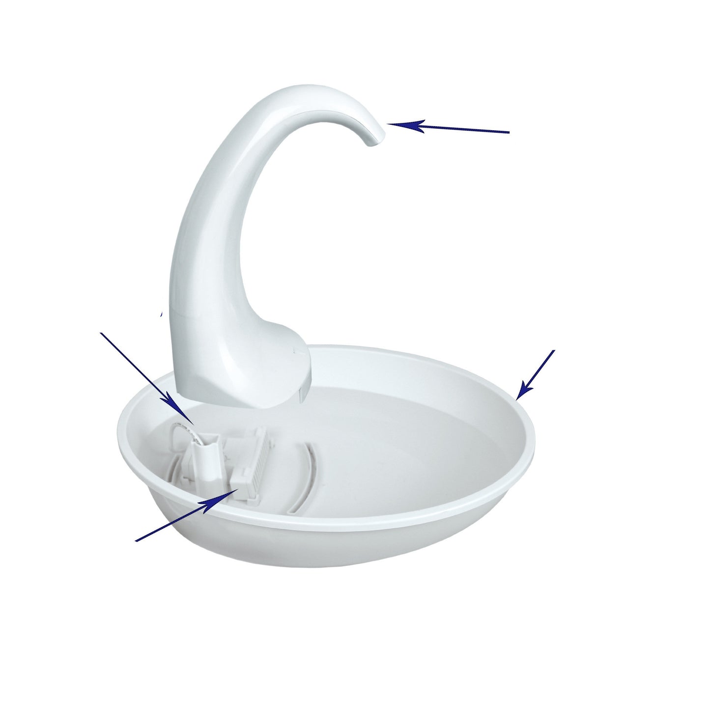Automatic Pet Water Fountain – Cat & Dog Drinking Dispenser with Flowing Water for Hydration & Health