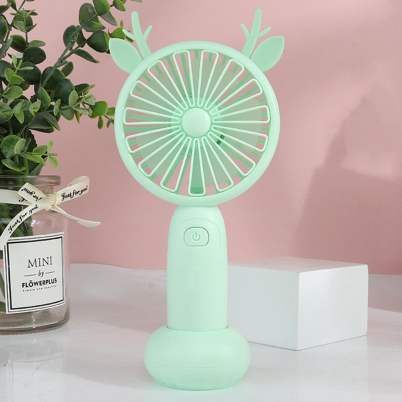 Mini USB Handheld Fan – Portable Rechargeable Small Electric Cooling Fan for Travel & Office