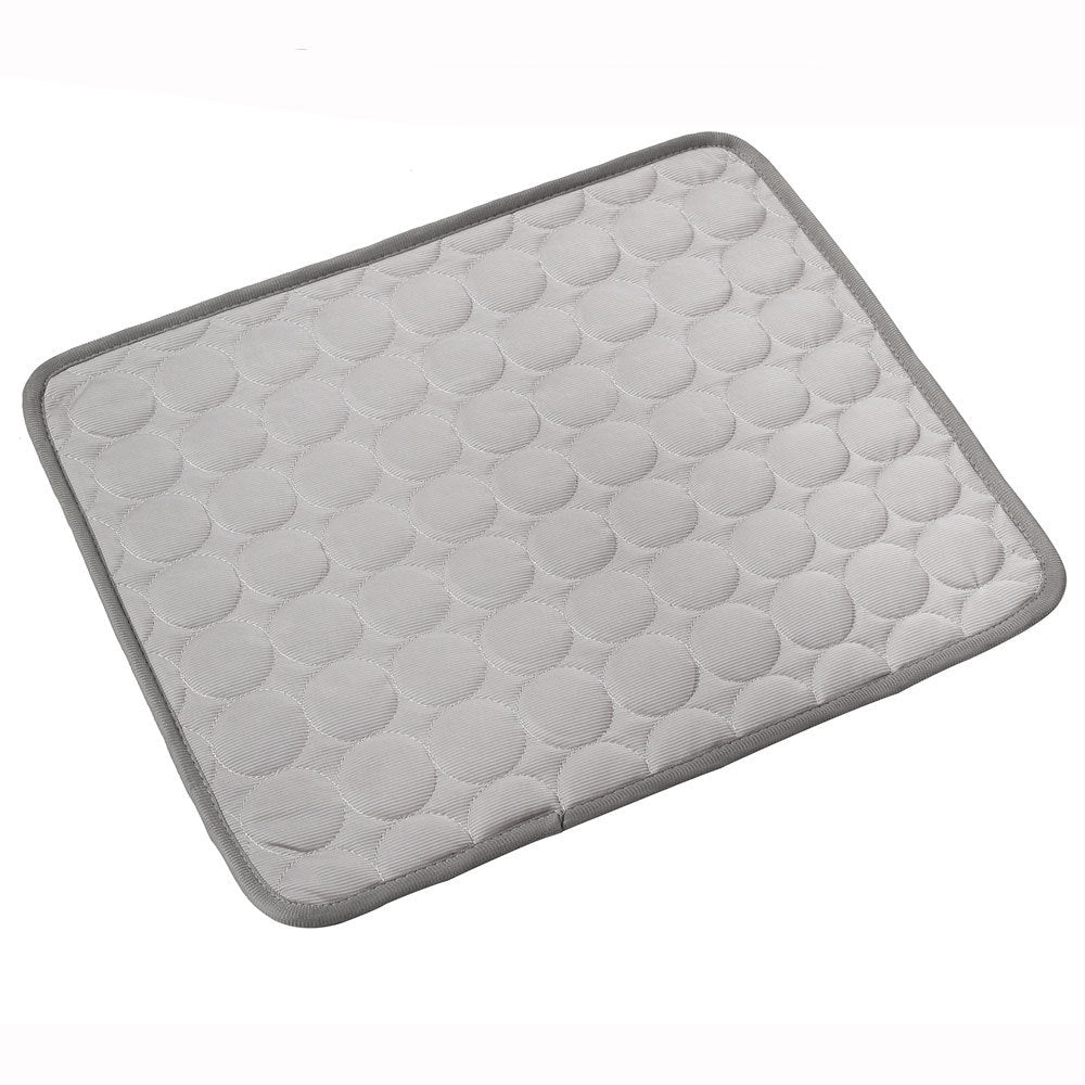 Pet Cooling Mat – Ice Silk Summer Bed for Dogs & Cats | Breathable, Soft, and Portable Cool Nest Pad