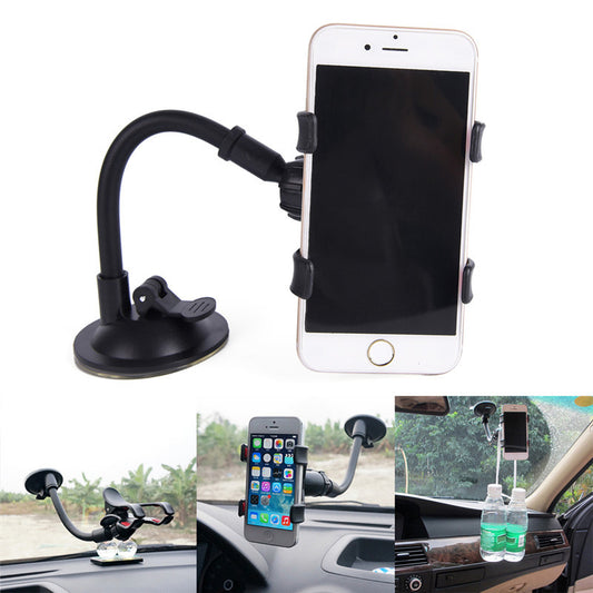 Strong Windshield Car Phone Holder – Secure Clip Mount for Smartphones