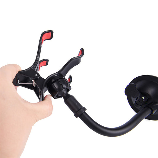 Strong Windshield Car Phone Holder – Secure Clip Mount for Smartphones