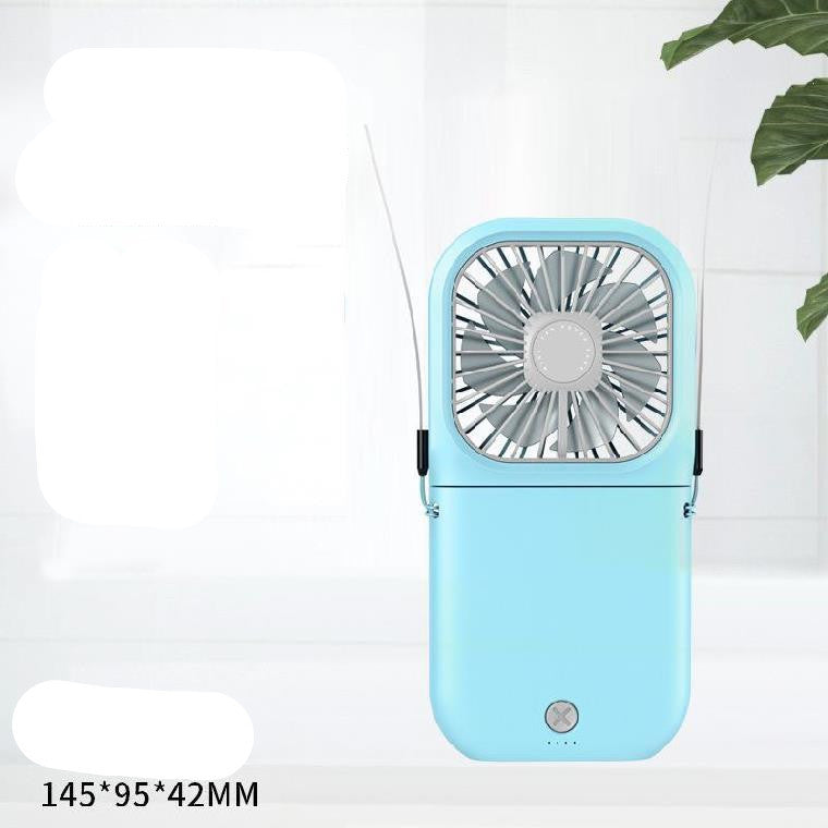 Cute Portable Mini Fan – USB Rechargeable Fan for Students, Camping & Travel