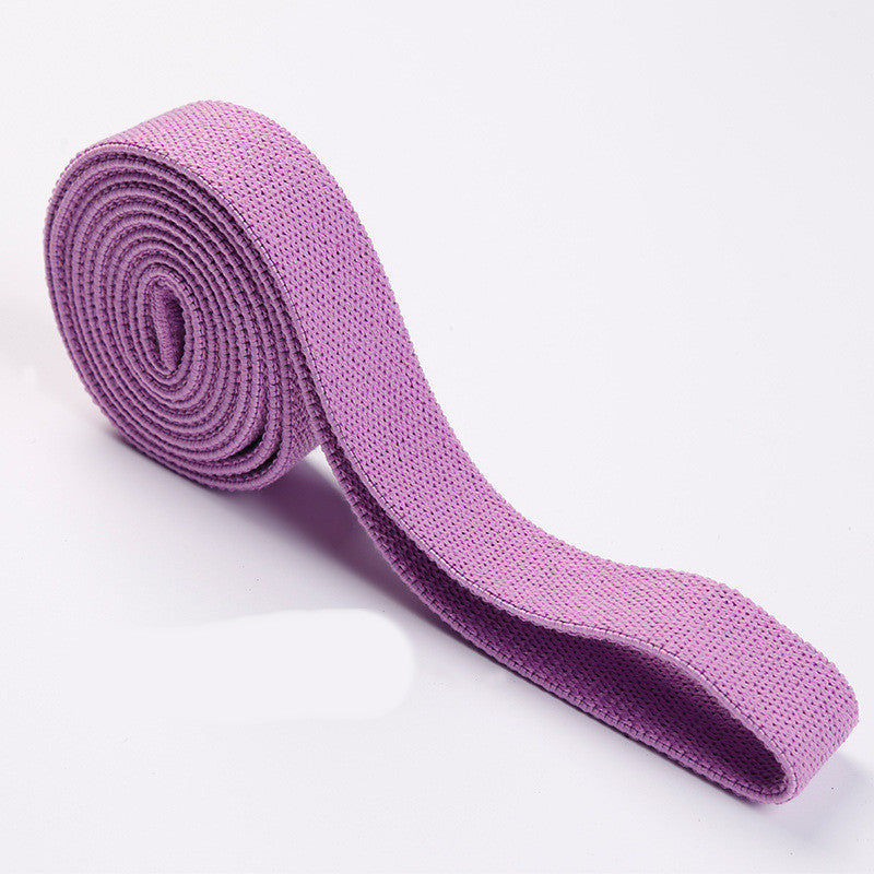 2M Long Resistance Stretch Band – Durable Fitness & Yoga Elastic Band for Workout, Pilates & Rehab