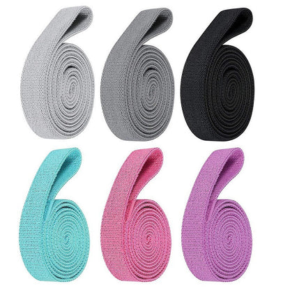 2M Long Resistance Stretch Band – Durable Fitness & Yoga Elastic Band for Workout, Pilates & Rehab