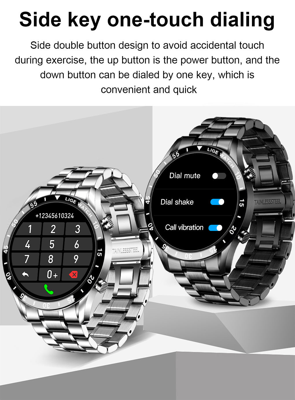 LIGE New Upgrade Smartwatch – Advanced Smart Wearable with Enhanced Features