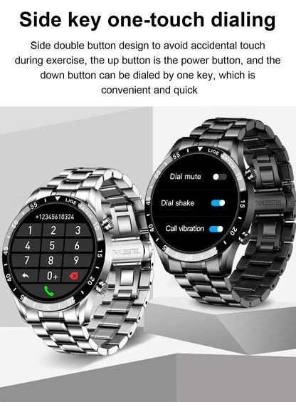 LIGE New Upgrade Smartwatch – Advanced Smart Wearable with Enhanced Features