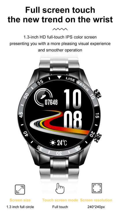 LIGE New Upgrade Smartwatch – Advanced Smart Wearable with Enhanced Features