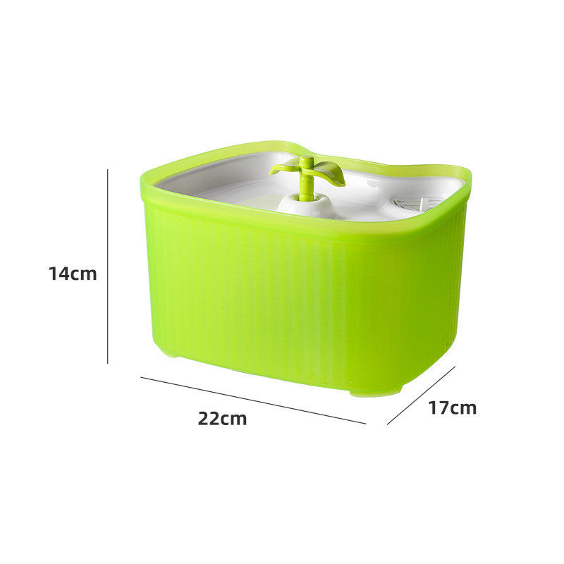 Large-Capacity Cat Water Fountain – Automatic Pet Drinking Dispenser with Anti-Dry Burning Protection