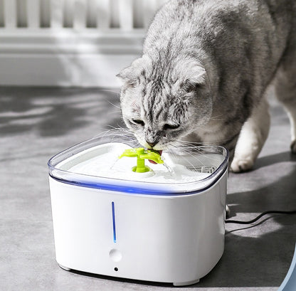 Large-Capacity Cat Water Fountain – Automatic Pet Drinking Dispenser with Anti-Dry Burning Protection