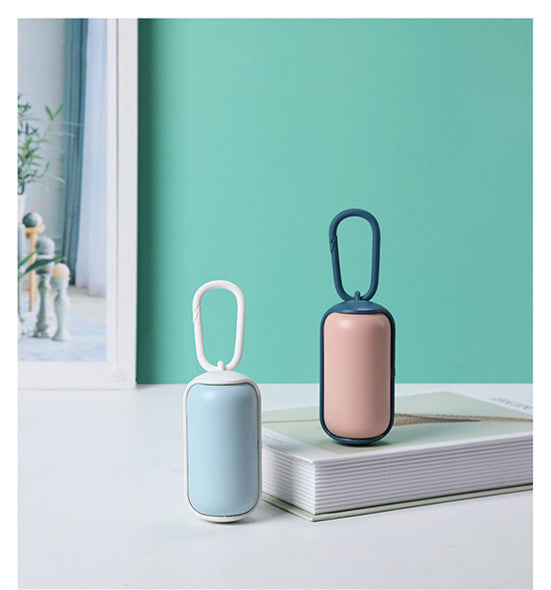 Portable Pet Poop Bag Dispenser – Dog & Cat Waste Bag Holder for Walks