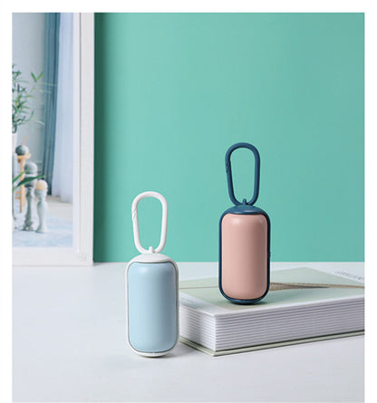 Portable Pet Poop Bag Dispenser – Dog & Cat Waste Bag Holder for Walks