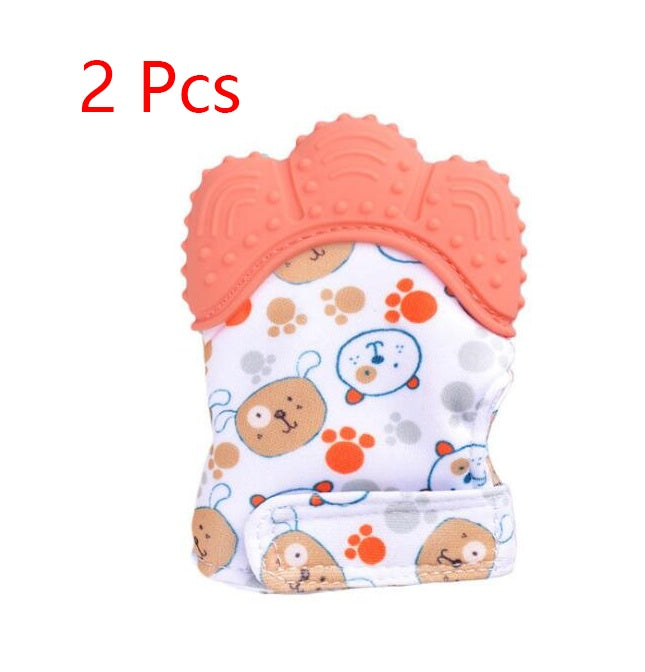 Baby Teething Mitten – Silicone Anti-Bite Molar Glove