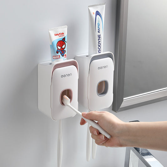 Automatic Toothpaste Dispenser – Hands-Free Wall-Mounted Squeezer for Bathroom