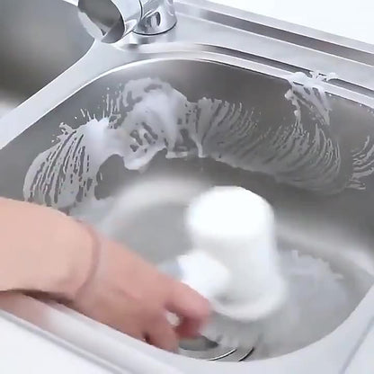 Electric Spin Scrubber – Powerful Bathroom Cleaning Brush with 5 Replaceable Heads for Tiles, Tubs & Floors