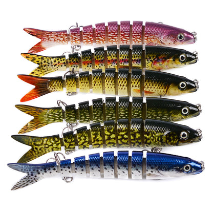 Multi-Jointed Pike Fishing Lures – Realistic Hard Bait for Trolling & Carp Fishing
