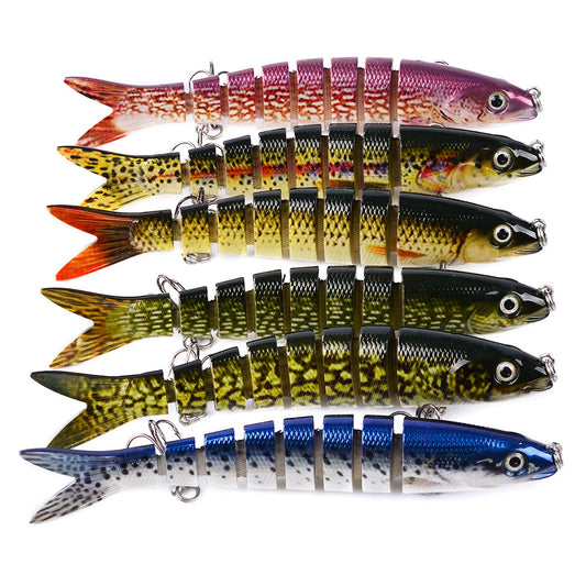 Multi-Jointed Pike Fishing Lures – Realistic Hard Bait for Trolling & Carp Fishing