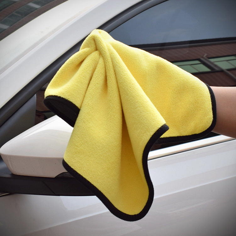 Dual-Sided Two-Color Car Wash Towel – Ultra-Absorbent, Reusable Cleaning Cloth
