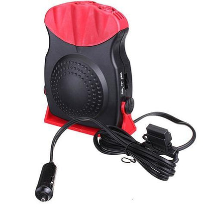 Portable Car Windshield Defroster & Heater Fan – 12V Dual-Use Cooling & Heating with Anti-Slip Mount