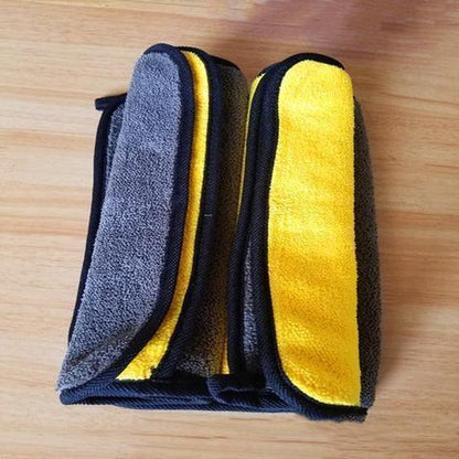 Dual-Sided Two-Color Car Wash Towel – Ultra-Absorbent, Reusable Cleaning Cloth