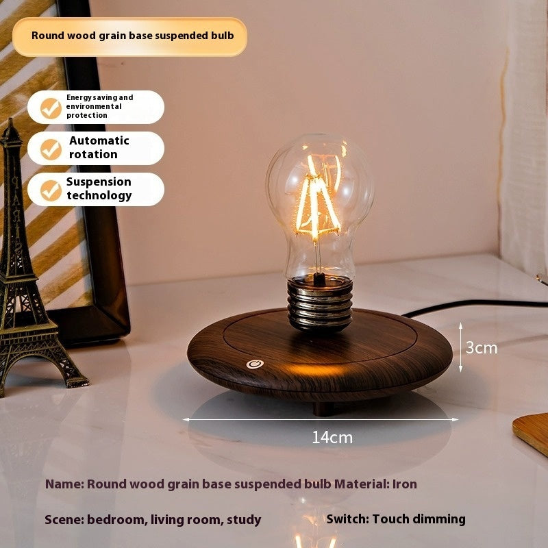 Suspension Bulb Night Light – Creative Floating LED Desk Lamp for Home & Office Decor