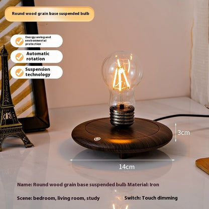 Suspension Bulb Night Light – Creative Floating LED Desk Lamp for Home & Office Decor