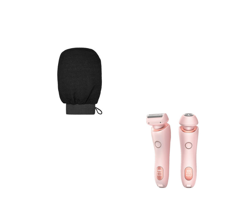 2-in-1 USB Rechargeable Hair Removal Epilator – Women’s Body Trimmer & Shaver for Face, Legs, Bikini & Underarms