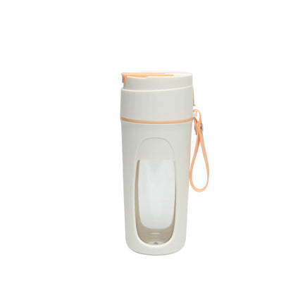 Portable Electric Blender – USB Rechargeable Smoothie & Juice Maker Cup for Travel, Gym, and Kitchen Use