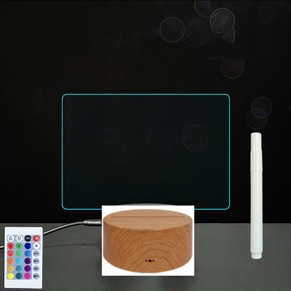 3D LED Acrylic Message Board – Glowing Handwriting Note Pad with Light-Up Display