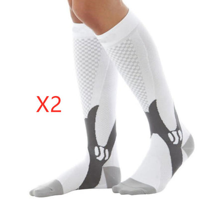 Graduated Compression Socks for Men & Women – Athletic Fit for Running, Travel, Flight & Recovery Support