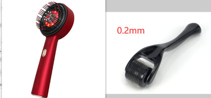 Electric Scalp Massage Comb – Red Light Therapy, Anti-Slip Grip & Hair Care Function