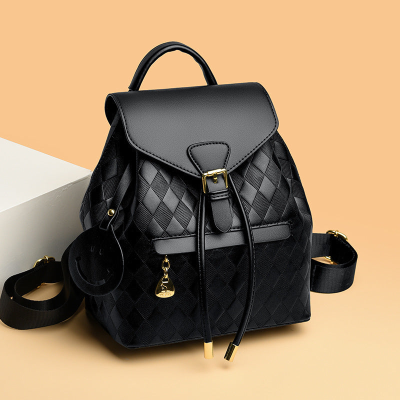 Women's Multifunction Leather Backpack – Casual Shoulder Bag for School, Travel & Everyday Use