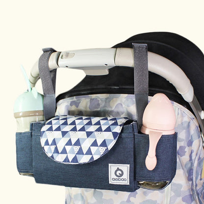 Multifunctional Waterproof Stroller Organizer – Mummy Bag for Baby Essentials, Travel & Outdoor Storage