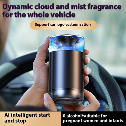Car Cloud Mist Aromatherapy Diffuser – Natural Fragrance Air Freshener & Decorative Humidifier for Cars, Trucks, RVs