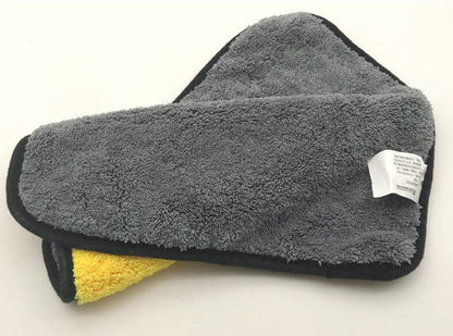 Dual-Sided Two-Color Car Wash Towel – Ultra-Absorbent, Reusable Cleaning Cloth