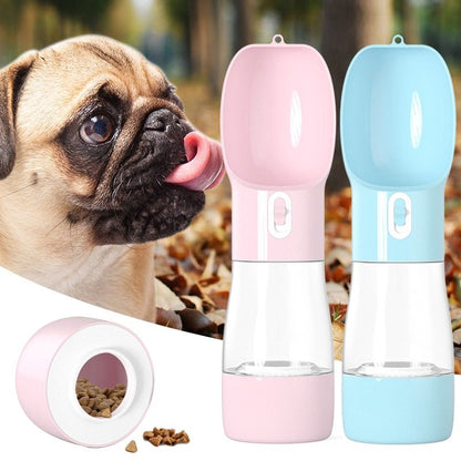 Portable Dog Water Bottle – Travel Pet Hydration Dispenser for Outdoor Use