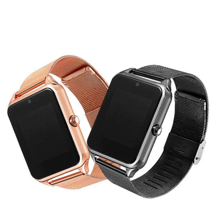 Z60 Bluetooth Smartwatch – Touchscreen Smart Wear with SIM Card Slot & Call Function
