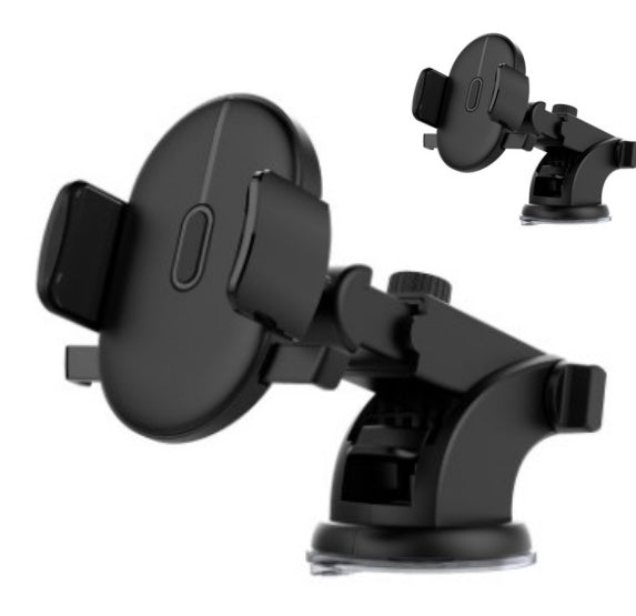 Telescopic Car Phone Holder – Long Arm Dashboard Mount with Suction Cup Base