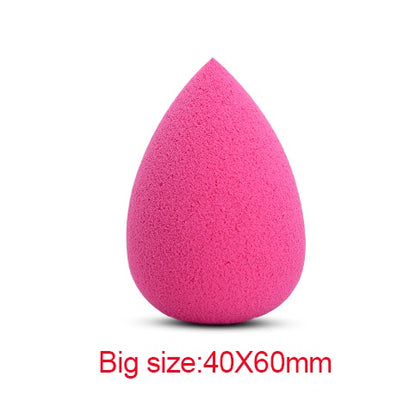 Wet & Dry Makeup Sponge – Water Drop Beauty Blender Puff for Foundation & Blending
