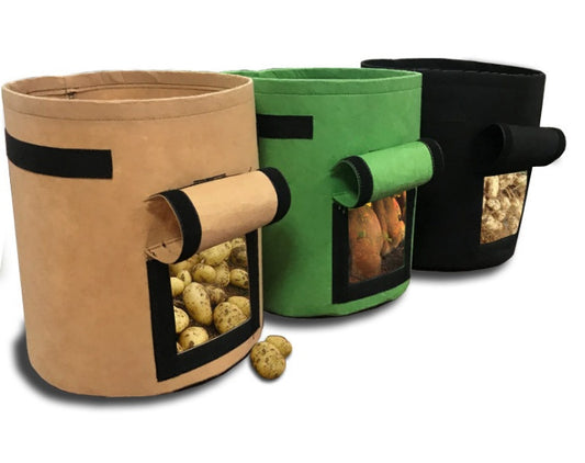 Breathable Vegetable Grow Bag – Reusable Planting Container for Potatoes, Tomatoes & Root Crops