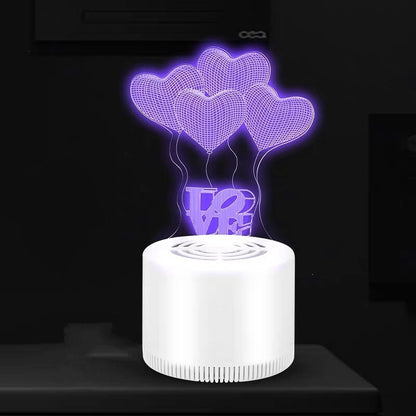USB 3D Mosquito Killer Lamp – Silent Indoor Insect Trap for Home & Bedroom
