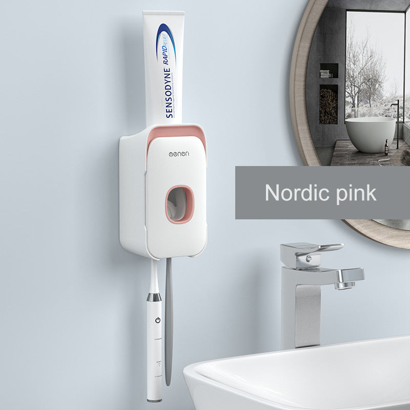 Automatic Toothpaste Dispenser – Hands-Free Wall-Mounted Squeezer for Bathroom