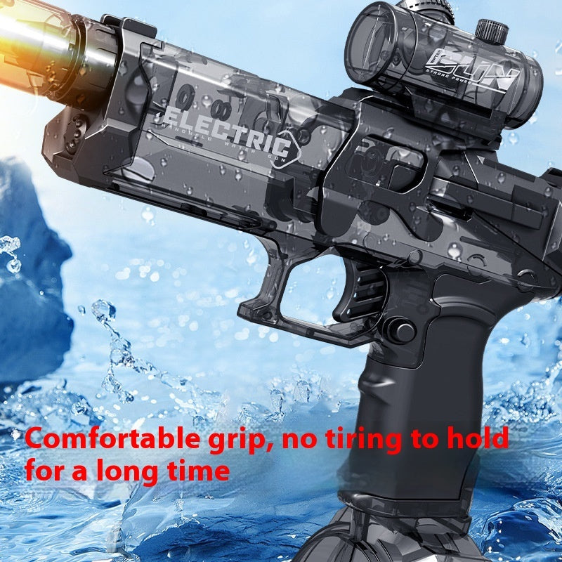 Fire Rat Electric Water Gun – Full-Auto Light-Up Water Blaster Toy for Kids, Summer Fun & Outdoor Play (Model AC223