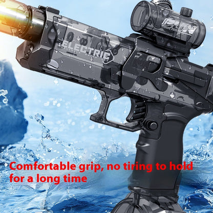 Fire Rat Electric Water Gun – Full-Auto Light-Up Water Blaster Toy for Kids, Summer Fun & Outdoor Play (Model AC223