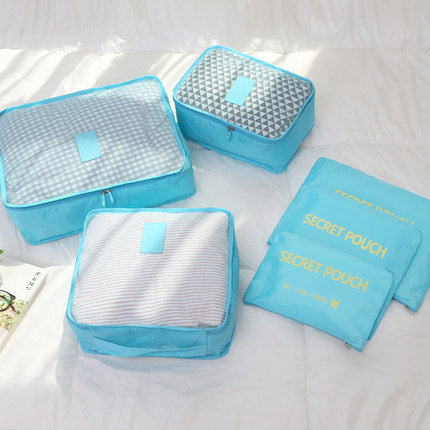 Clear Zipper Storage Bag Set – Transparent Organizer with Handle for Clothes, Toys, Travel & More