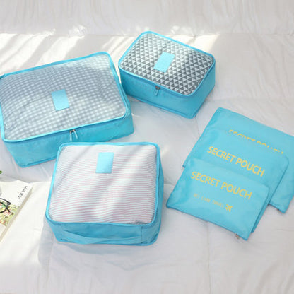 Clear Zipper Storage Bag Set – Transparent Organizer with Handle for Clothes, Toys, Travel & More