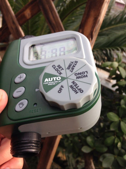 Smart Garden Irrigation Controller – Automatic Water Timer for Lawn & Drip Systems